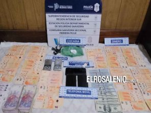 Allanamiento y detención en Pigüé: cayó una pareja de nuestra ciudad por venta de drogas